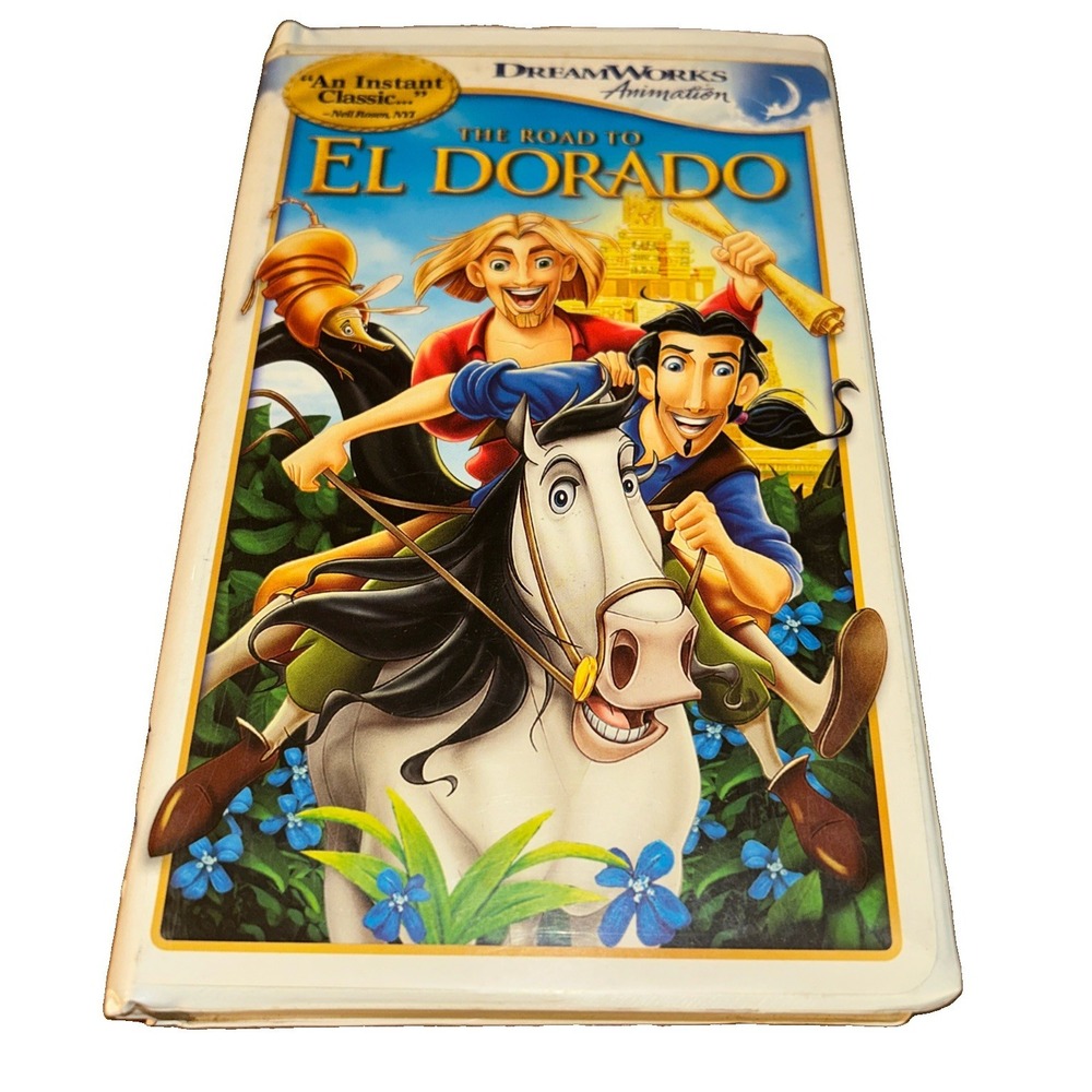 The Road to El Dorado (VHS, 2000, Clam Shell)